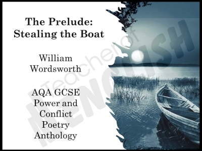 The Prelude - Stealing the Boat Teaching Resources
